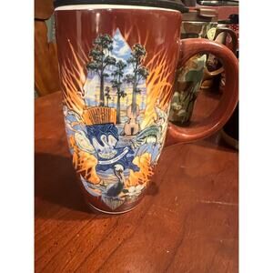 New Orleans Justice Confidence Ceramic Travel Mug Coffee Cup Festive Bayou South